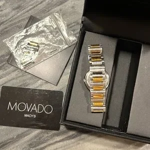 Movado | Accessories | Movado Mother Of Pearl Diamond  display picture 1